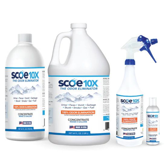 SCOE 10X Odor Eliminator Products