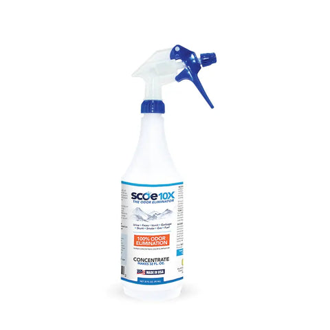 scoe10x odor remover spray bottle